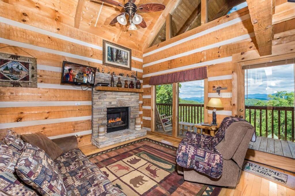 View! Private! Hot Tub,Pool Table,Fireplace,Relax! Сивиървил Екстериор снимка