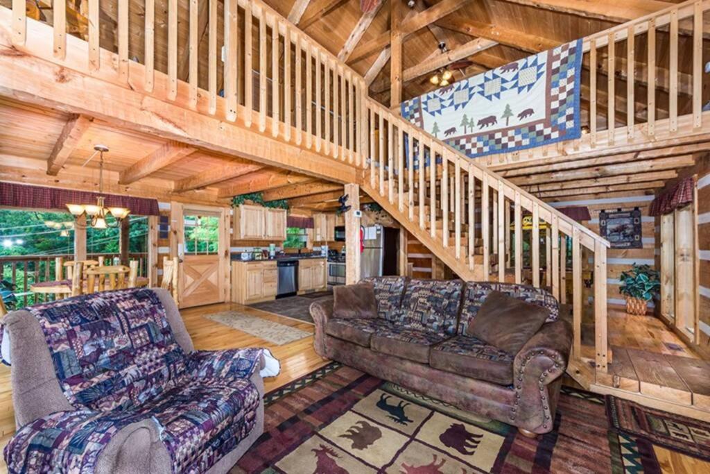 View! Private! Hot Tub,Pool Table,Fireplace,Relax! Сивиървил Екстериор снимка
