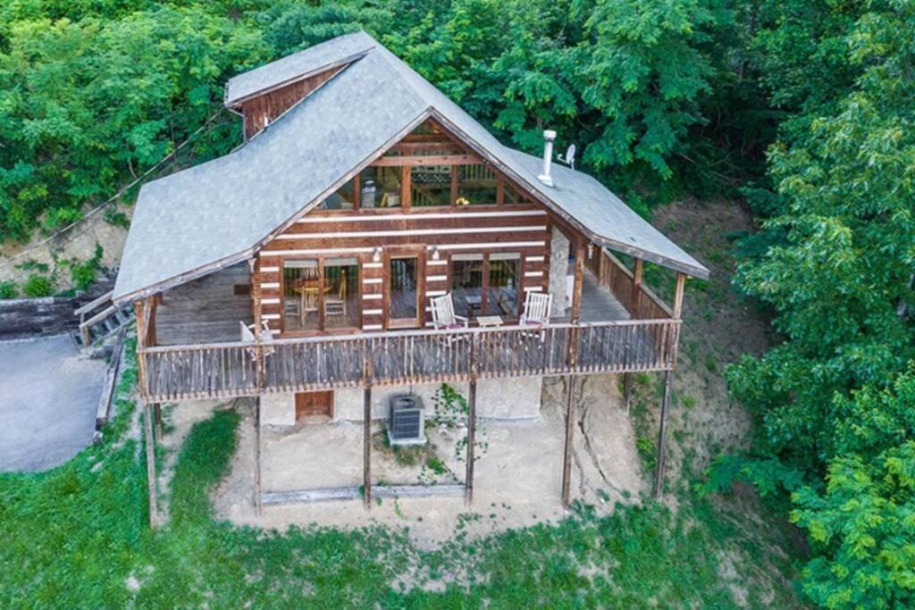 View! Private! Hot Tub,Pool Table,Fireplace,Relax! Сивиървил Екстериор снимка