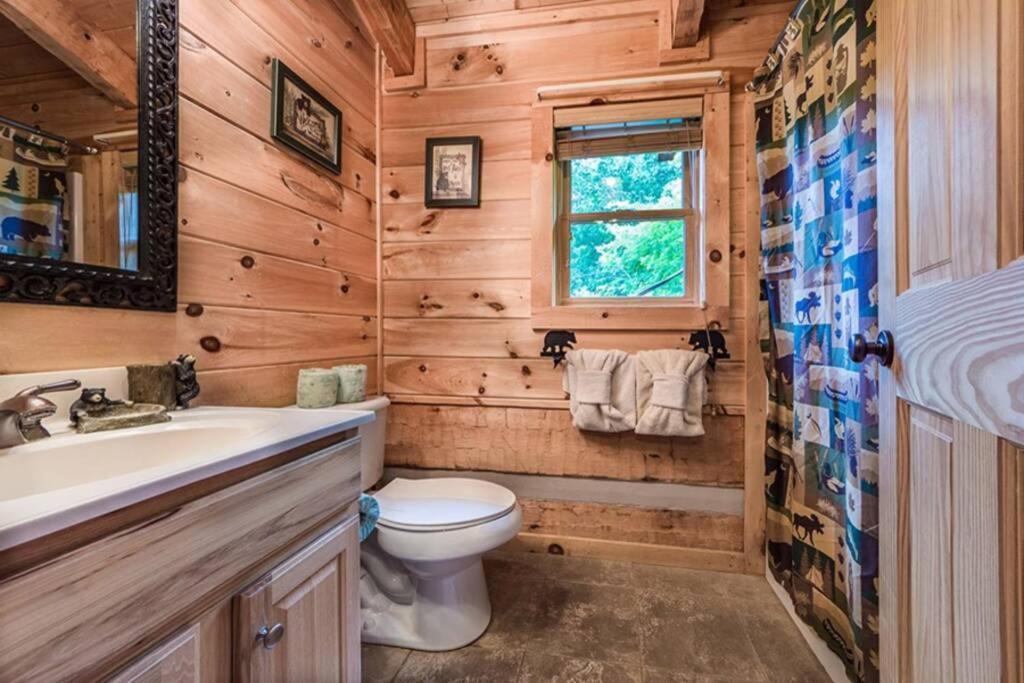 View! Private! Hot Tub,Pool Table,Fireplace,Relax! Сивиървил Екстериор снимка