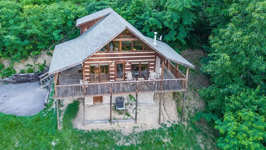 View! Private! Hot Tub,Pool Table,Fireplace,Relax! Сивиървил Екстериор снимка